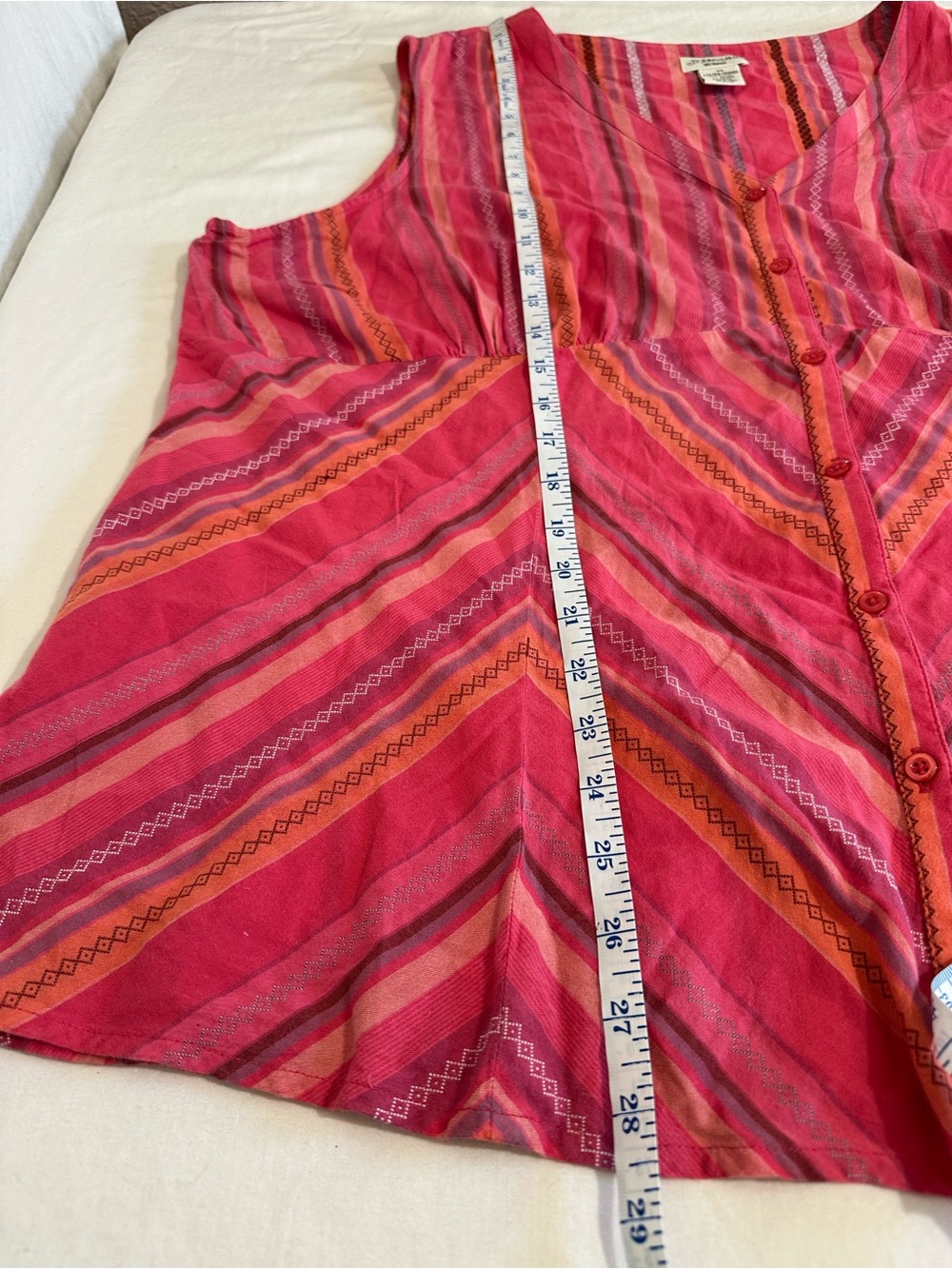 St John’s Bay Sx 3X Sleeveless Top - Picture 6 of 6